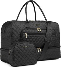 Large Women Travel Duffle Bag Carry on Overnight Bag Weekend Travel Duffel Tote  - £45.15 GBP
