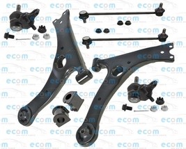 8Pcs Front Lower Control Arms Stabilizer Bar Bushings Toyota Prius 1.5L Sway Bar - £129.60 GBP