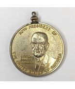 Lyndon Baines Johnson Medallion Medal 36th President Build the Great Soc... - £19.67 GBP