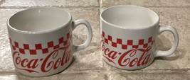 Set of 2 Vintage 1996 Coca Cola By Gibson Mugs - £9.74 GBP