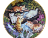 Bradford Exchange Plate July At The Waterfall Timeless Tails Purrpetual ... - $13.12