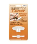 Slide-Co 173234-W Window Tee Crank Casement Handles, White (2-pack) - $28.73 CAD