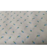 Calico Small Blue Rose Buds by TC Studios - cotton- BTY - $185.89 MXN