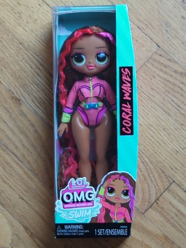 LOL Surprise OMG Swim Doll “Coral Waves” 9 Inch NEW MGA Entertainment - £11.41 GBP