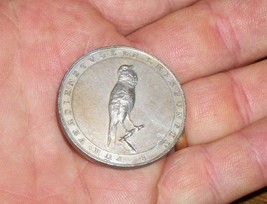 1923 Kanarien Verein German Canary Club Old Medal Germany Coin Ornithology Award - £221.92 GBP