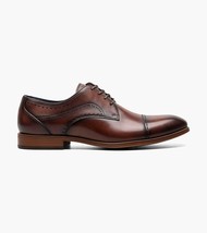 Stacy Adams Bryant Cap Toe Oxford Shoes Leather Brown 25634-200 image 4