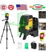 Self-Leveling Green Laser Level Tool - 100Ft Range with Tripod &amp; Accesso... - $2,436.96 MXN
