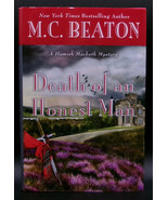 M.C Beaton DEATH OF AN HONEST MAN First ed. Hardcover DJ Mystery Hamish ... - £8.95 GBP