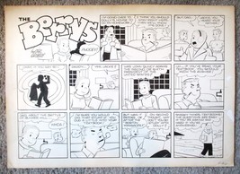 THE BERRYS Newspaper Sunday Strip Original art 2/17/1963 CARL GRUBERT - $1,701.67 MXN
