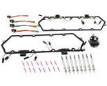 Valve Cover Gaskets with Harness Glow Plug Kit For Ford 7.3L Powerstroke... - $157.29