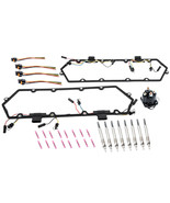 Valve Cover Gaskets with Harness Glow Plug Kit For Ford 7.3L Powerstroke... - £123.68 GBP