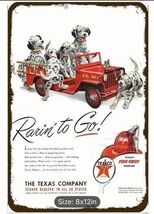 Texaco Rectangular Gas Gasoline Oil  Aluminum Retro Remake Sign Station ... - $34.84 CAD