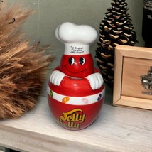 Original Gourmet Mr. Jelly Belly Red Ceramic Candy Jar 2006 -READ - £15.45 GBP