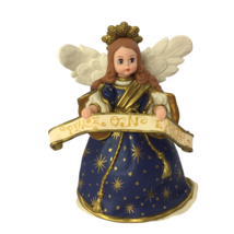 Hallmark Keepsake Christmas Ornament Angel of the Nativity Blue and Gold in Box - £10.99 GBP