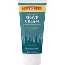 Burt s Bees Cooling Shave Cream with Aloe &amp; Hemp   For Men   5 Ounces (3 Pack) - £42.35 GBP