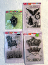 Stampendous Clear Stamps  NEW Lot of 4 - £21.70 GBP