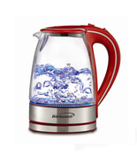 Brentwood Tempered Glass Tea Kettles, 1.7-Liter, Red - $107.88 CAD