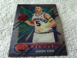 1995 Jason Kidd Rookie Topps Finest Chrome #286 W/COATING Mint !! - £79.92 GBP