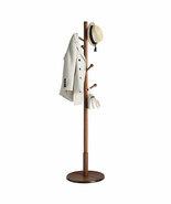 VASAGLE Solid Wood Coat Rack, Wood Hall Tree, Coat Rack Stand with 7 Rou... - $2,157.28 MXN