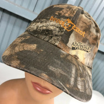 Tweet Garot Camo Wisconsin Strapback Beat Up Discolored Baseball Cap Hat  - £12.39 GBP