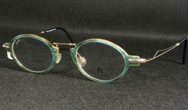 Vintage Rodenstock R7338 B Mare Schiuma Verde/Oro Unico Raro Occhiali 45-21-140 - $96.48