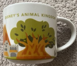 Starbucks Coffee Mug You Are Here Series 14oz. Disney&#39;s Animal Kingdom Green - £31.97 GBP