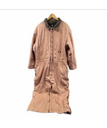 Dickies Coveralls Men 2XL Brown Duck Insulated Zipper Pocket Full Zip 29... - £40.82 GBP