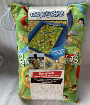 Hasbro Chutes &amp; Ladders Backpack Beach Towel Game Set Travel Pool Beach ... - £22.80 GBP