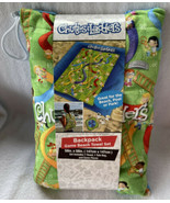 Hasbro Chutes &amp; Ladders Backpack Beach Towel Game Set Travel Pool Beach ... - $28.99