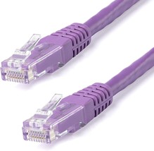 StarTech.com 6ft CAT6 Ethernet Cable Purple CAT 6 Gigabit Ethernet Wire 650MHz 1 - £18.38 GBP