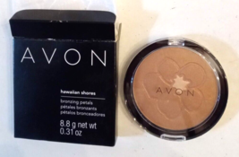 Avon Hawaiian Shores Bronzing Petals Bronze Pressed Face Powder Compact ... - £7.72 GBP