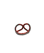 Miss Gummo Womens Chain Checkered 2141250 Headband Red - £39.47 GBP