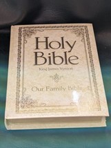 Holy Bible King James Version Our Family Nelson Regency 702WM Red Letter NEW - £43.61 GBP