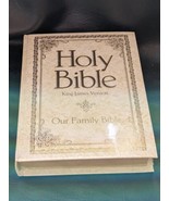 Holy Bible King James Version Our Family Nelson Regency 702WM Red Letter... - £44.17 GBP