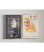 Lot Of 2 Cassette Tapes Strength &amp; Chosen The Violet Burning 1989 1992 RARE - $18.61