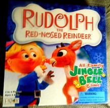 Rudolph The Red- Nosed Reindeer All Family Jingle Bell  Board Game-Complete - £12.76 GBP