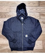 Carhartt  hoodie Jacket Black  Size Large (L) rework New all season - $53.05