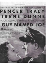 1944 Vintage Print Movie Ad A Guy Named Joe Spenser Tracy &amp; Irene Dunne WWII - £7.02 GBP