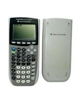 TI-84 Plus Silver Edition Calculator w/Cover in Gray - £19.50 GBP