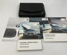 2012 BMW 5 Series Sedan Owners Manual Set with Case M04B06053 - £42.16 GBP