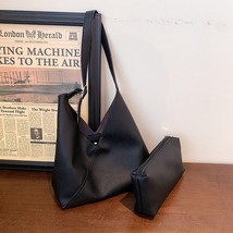 Large-Capacity Shopper Bag for Women Female Handbags Pu Leather Tote Women&#39;s Sho - £24.65 GBP