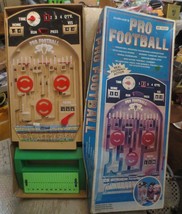 Vintage Durham&#39;s Pro Football Upright Pinball Game 19&quot;: Tall original box - £14.70 GBP