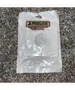 Midlite 2GSWH 2-Gang Splitport With Screws for Audio/Video/Data Cables, ... - $16.66