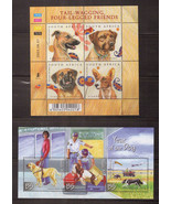 ZAYIX South Africa Sheets 1314, 1356 MNH Dogs Pets Animals 101623SM108 - £5.53 GBP