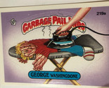 George Washingdone Garbage Pail Kids trading card Vintage 1986 - $2.97