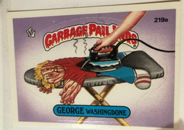 George Washingdone Garbage Pail Kids trading card Vintage 1986 - £2.35 GBP