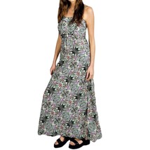 NEW Women&#39;s Green Multi Print Maxi Dress Sz 4/6 - £11.93 GBP
