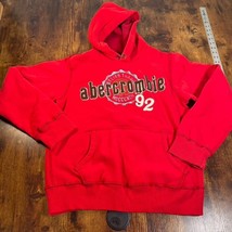 Abercrombie 92  Youth XL Red Hoodie - £19.46 GBP