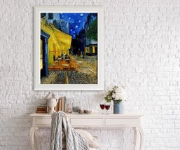 Vincent van Gogh Café Terrace at Night Gallery Paint Wall Art Print Wall Art - £95.92 GBP+