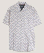 Men&#39;s White Geo Tile Shirt (L) - $32.67